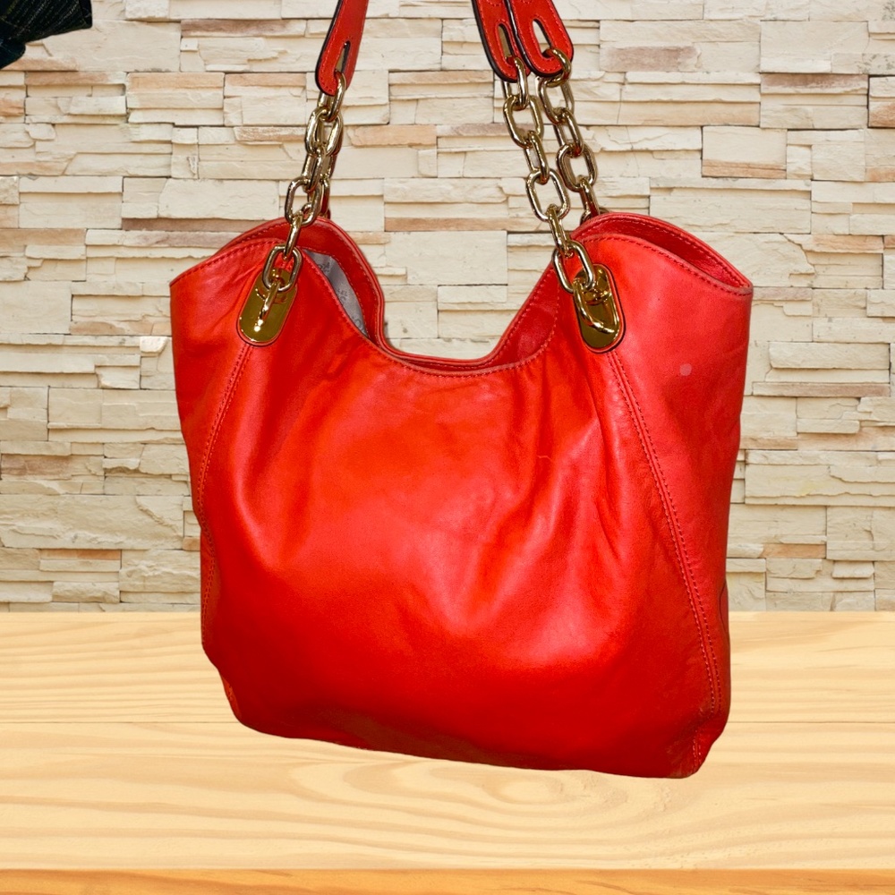 Michael Kors Lillie Shoulder Bag - Mandarin - Picture 5 of 11